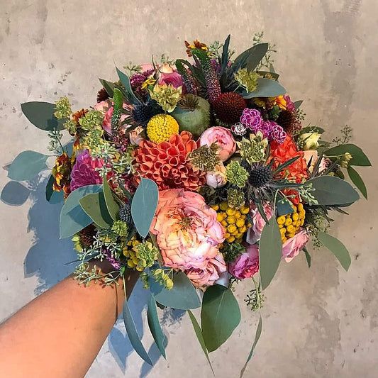 Colourful Bridal Bouquet