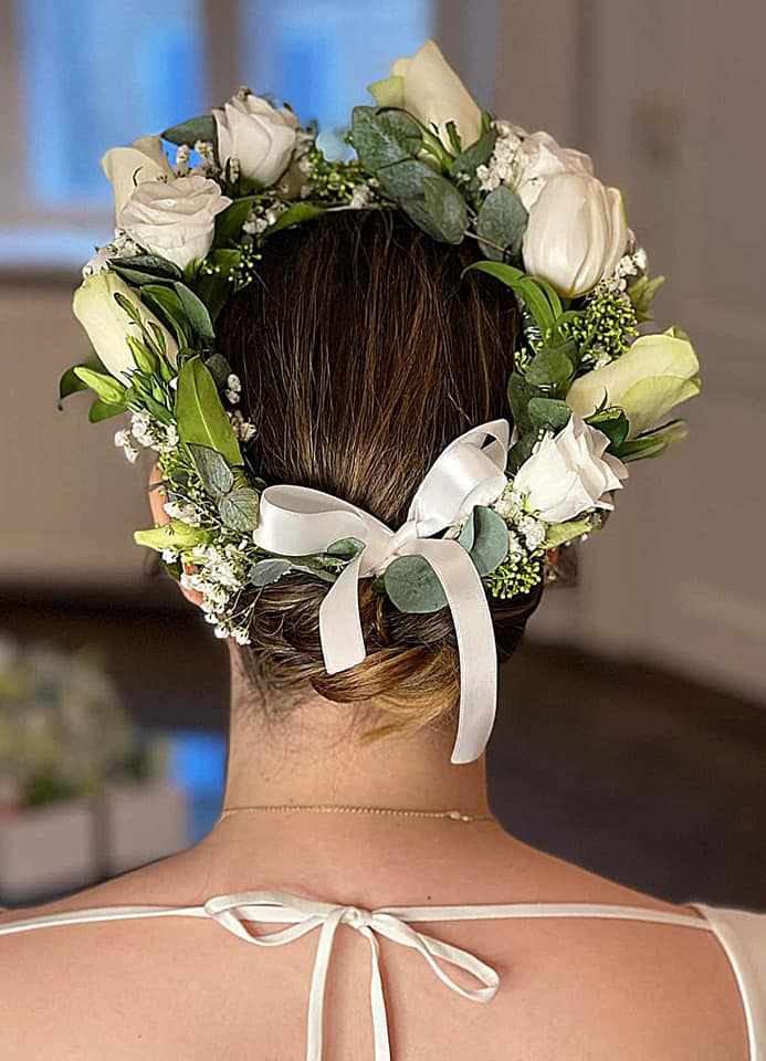 Bella Rosa Hair Wreath