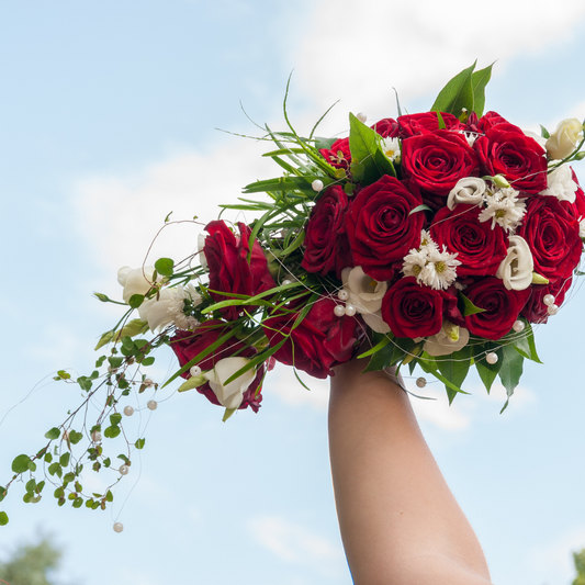 Tear Drop Bridal Bouquet