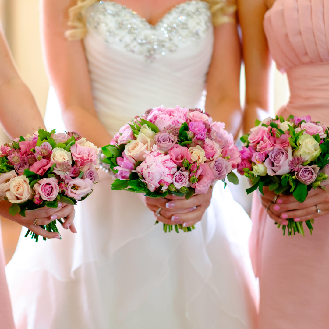 Bella Rosa Bridesmaid bouquet